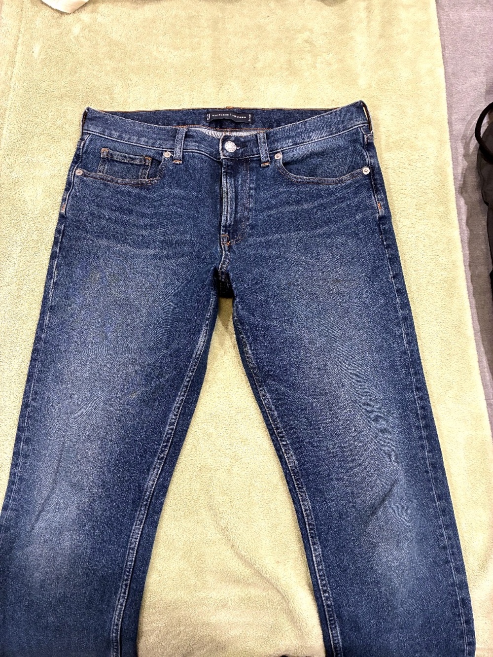 Everlane Uniform Slim Jeans Dark Wash Size 31x32
